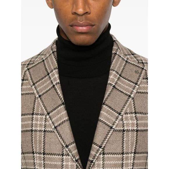 Tagliatore Brown Jackets - Blazers Men